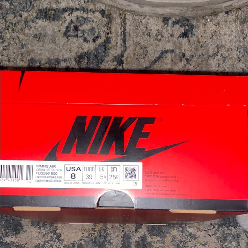 Nike Red Shoe Packaging